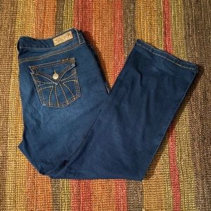 Seven7 Luxe plus size 20 bootcut jeans.